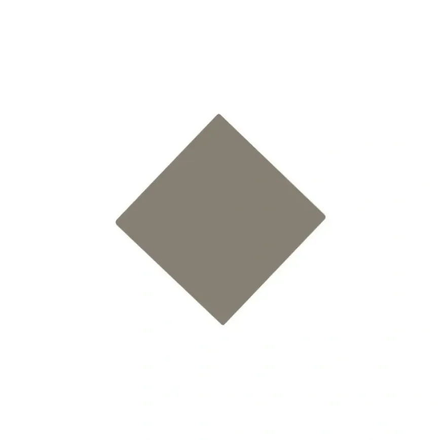 Klinker - Kvadrat 5 x 5 cm grå