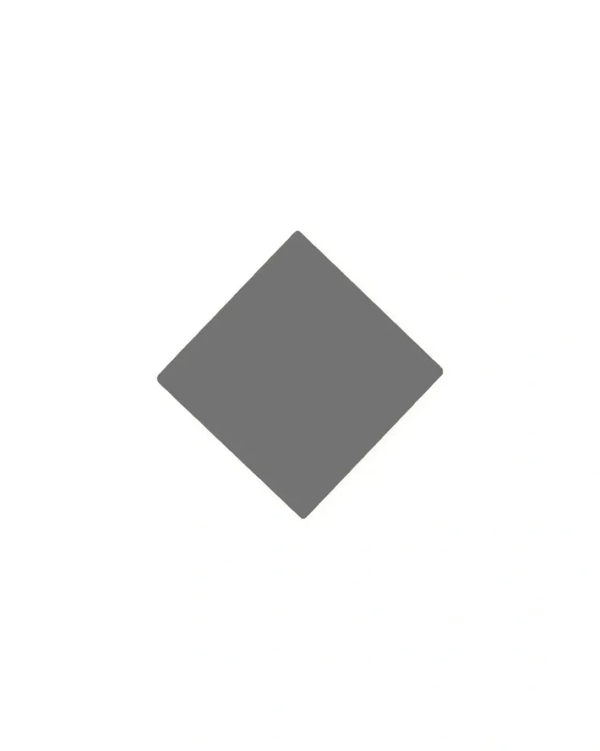 Klinker - Kvadrat 5 x 5 cm grafitgrå