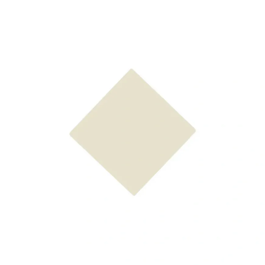 Klinker - Kvadrat 5 x 5 cm gulvit