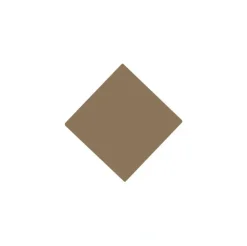 Klinker - Kvadrat 5 x 5 cm kaffebrun