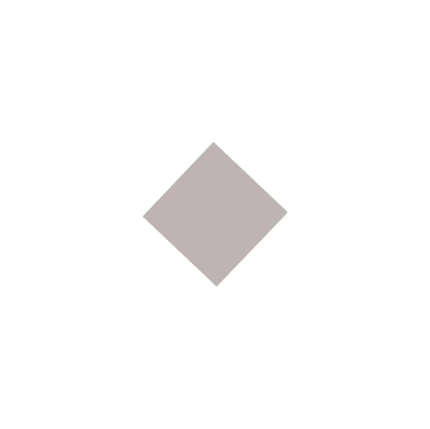 Klinker - Kvadrat 3,5 x 3,5 cm lavendel