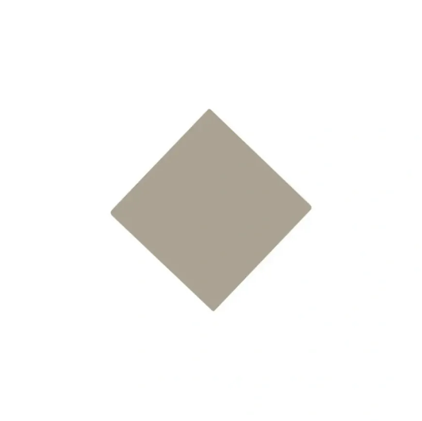 Klinker - Kvadrat 5 x 5 cm ljusgrå