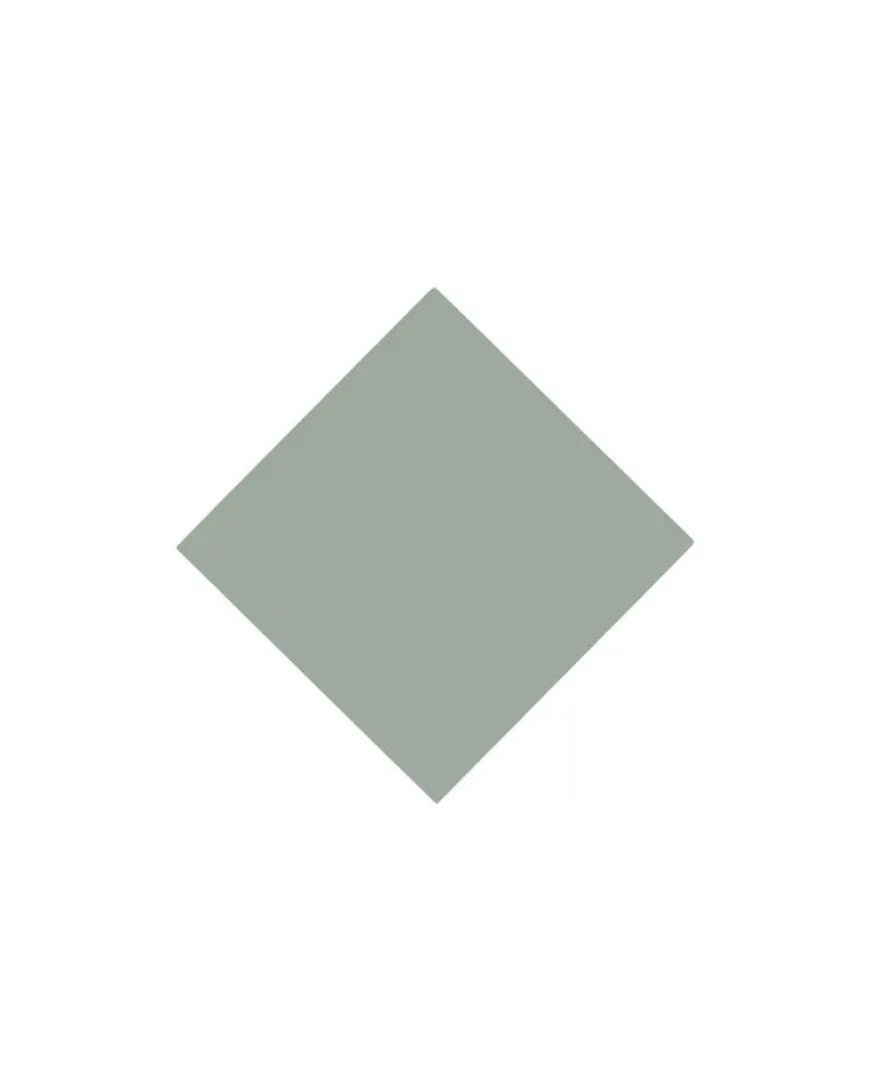 Klinker - Kvadrat 7 x 7 cm ljusgrön