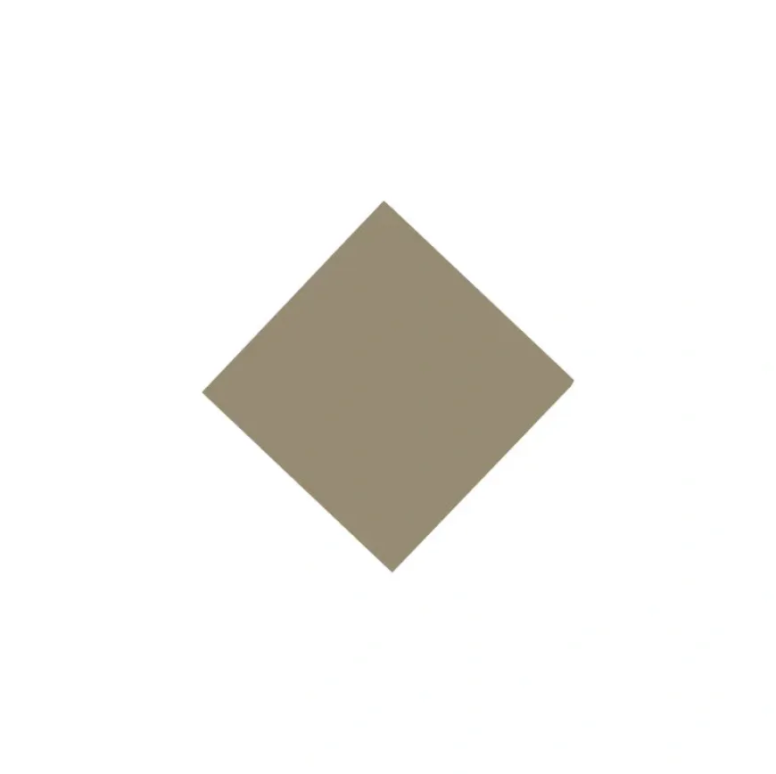 Klinker - Kvadrat 5 x 5 cm mullvadsgrå