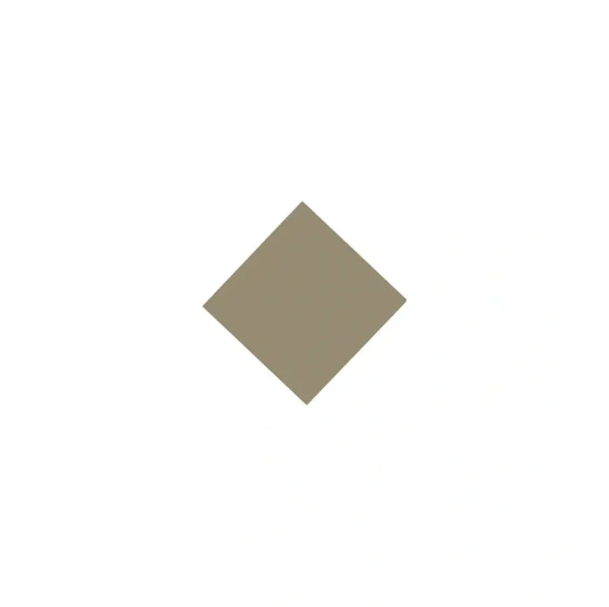Klinker - Kvadrat 3,5 x 3,5 cm mullvadsgrå