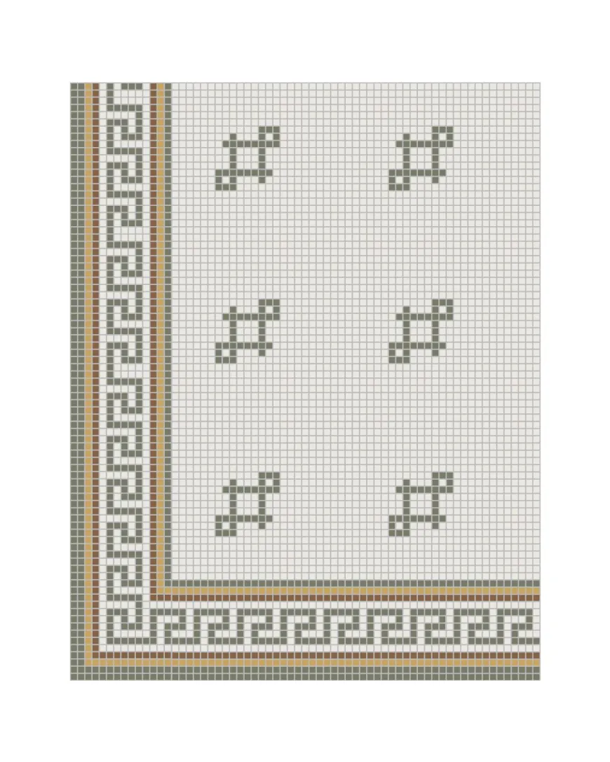 Klinker - Mosaik Regent Grön