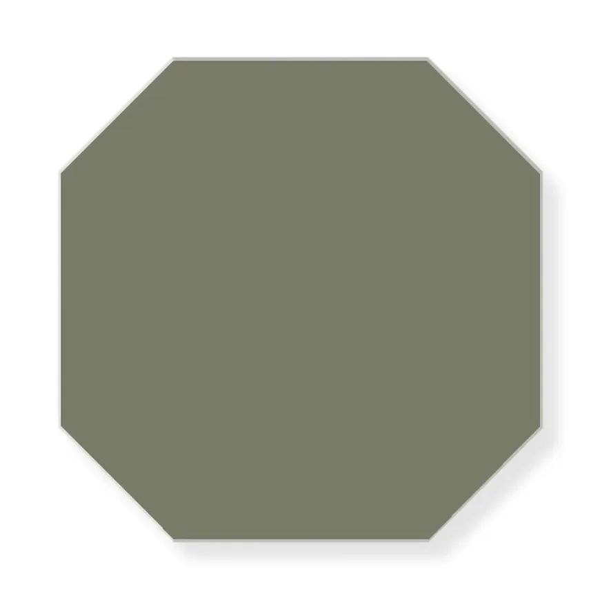 Klinker - Oktagon 15 x 15 cm Australia green