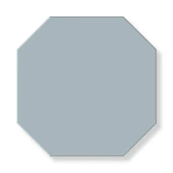 Klinker - Oktagon 15 x 15 cm gråblå