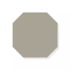 Klinker - Oktagon 10 x 10 cm ljusgrå