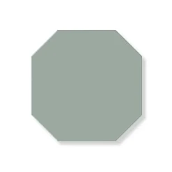 Klinker - Oktagon 10 x 10 cm ljusgrön