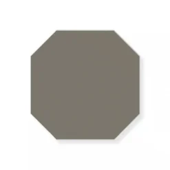 Klinker - Oktagon 10 x 10 cm mörkgrå
