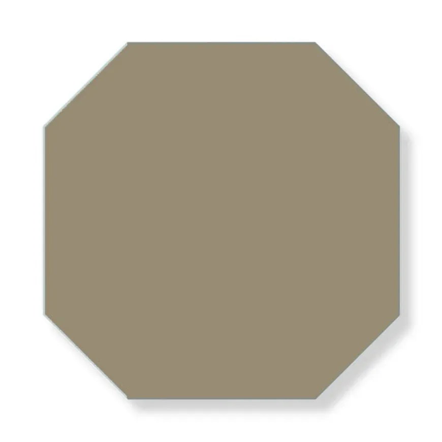 Klinker - Oktagon 15 x 15 cm mullvadsgrå
