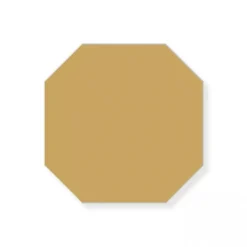 Klinker - Oktagon 10 x 10 cm ockragul