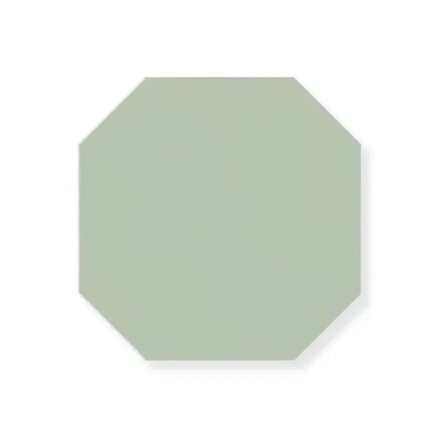 Klinker - Oktagon 10 x 10 cm pistasch