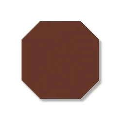 Klinker - Oktagon 10 x 10 cm röd