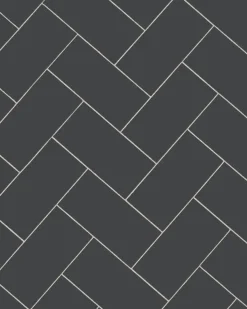 Klinker - Rektangel 10 x 20 cm svart