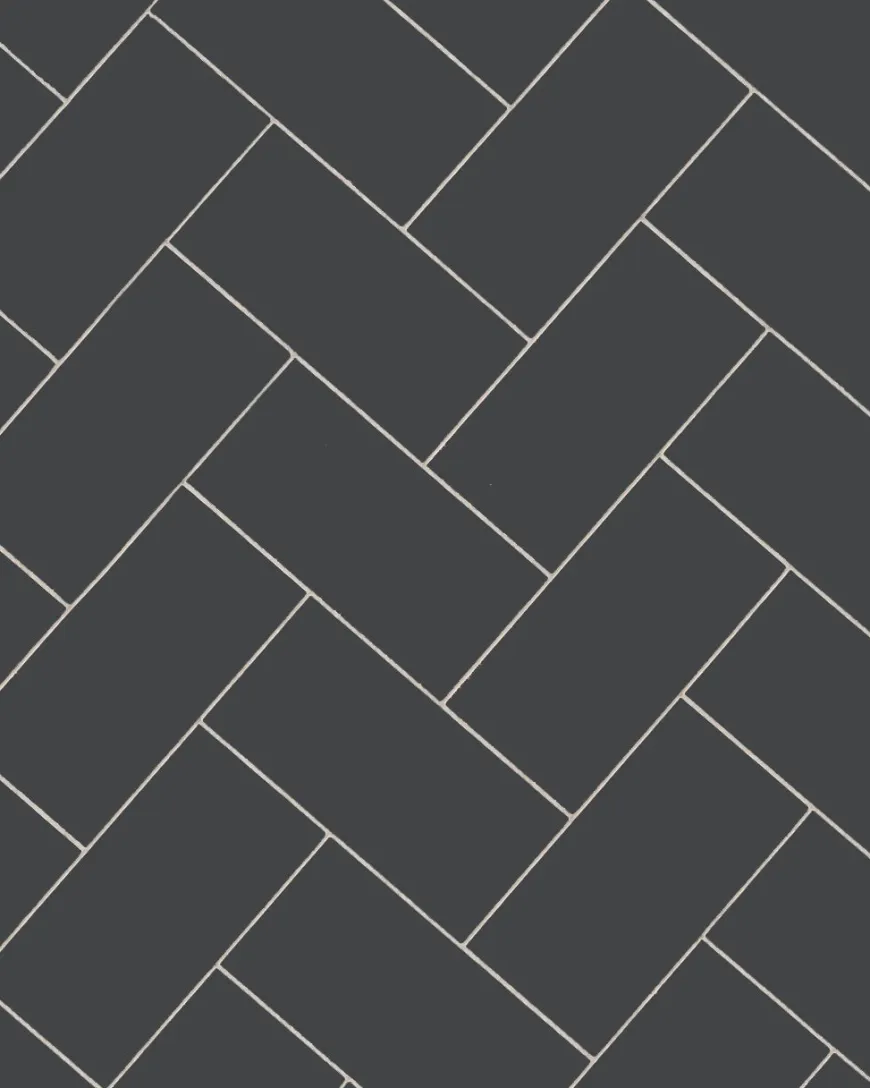 Klinker - Rektangel 10 x 20 cm svart