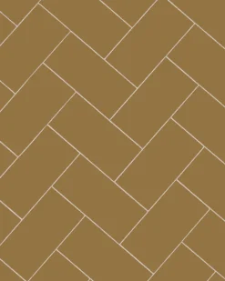 Klinker - Rektangel 10 x 20 cm toffee