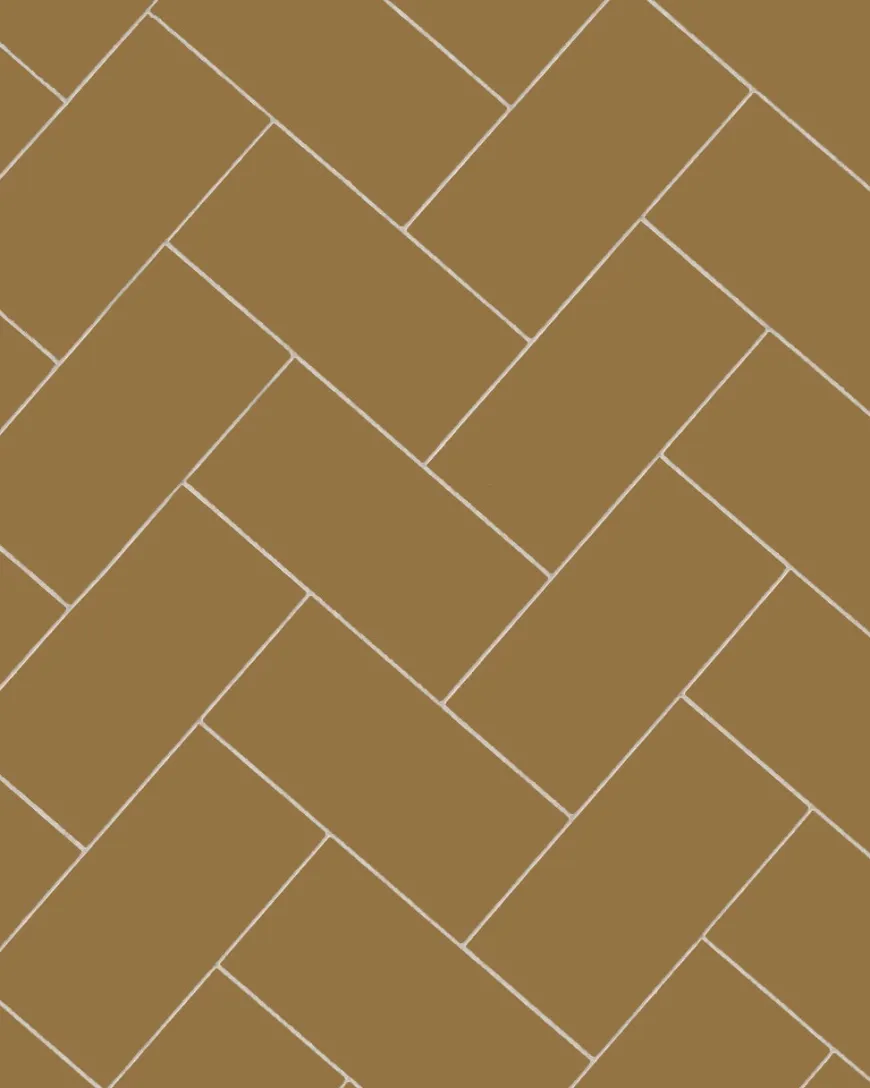 Klinker - Rektangel 10 x 20 cm toffee