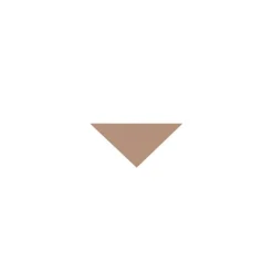 Klinker - Triangel 3,5/3,5/5 cm gammelrosa