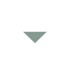 Klinker - Triangel 3,5/3,5/5 cm grön