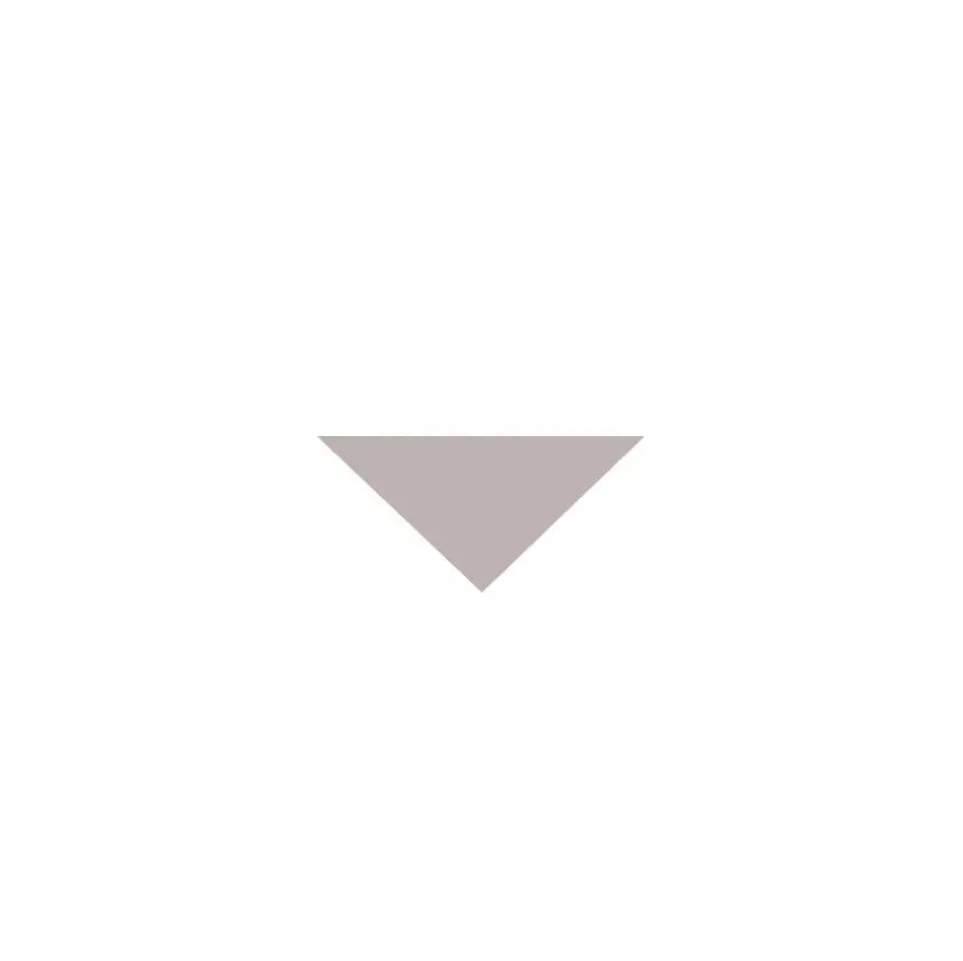 Klinker - Triangel 3,5/3,5/5 cm lavendel