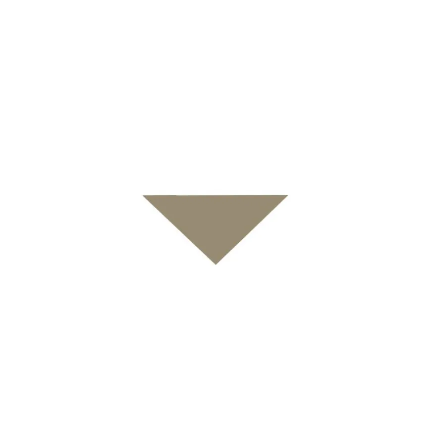 Klinker - Triangel 3,5/3,5/5 cm mullvadsgrå