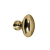 Knopp - Oval mässing 30 mm