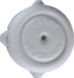 Kopplingsdosa - Vitt porslin stor 116 mm