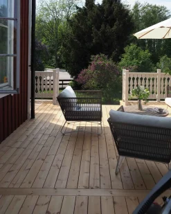 Kärnfurutrall - 28 x 120 mm - Längd 3,9 m