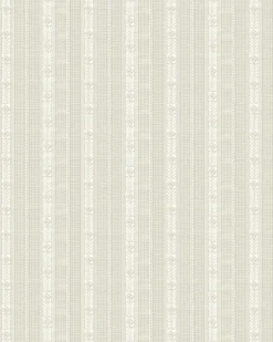 Lim & Handtryck Tapet - Edit torv/beige