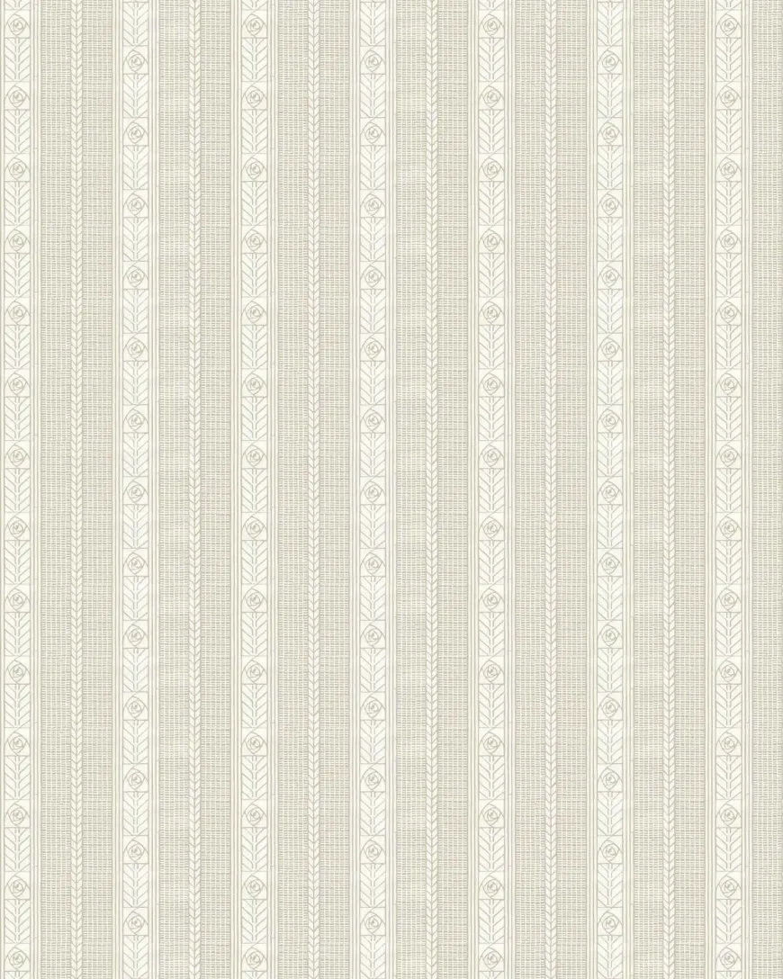 Lim & Handtryck Tapet - Edit torv/beige