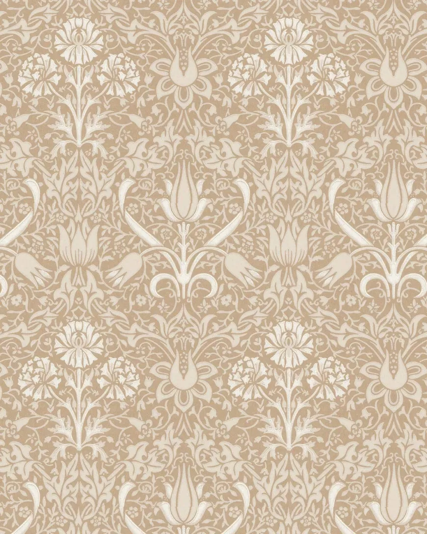 Lim & Handtryck Tapet - Florian torv/beige