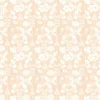 Lim & Handtryck Tapet - Solsidan rosa/vit
