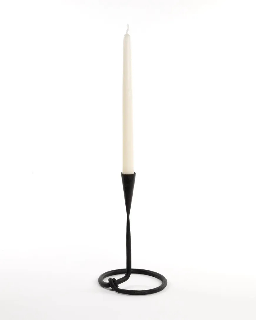 Ljusstake smide - Långshyttan 20 cm
