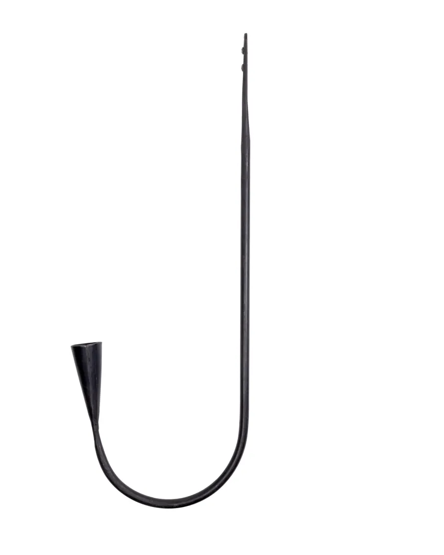 Ljusstake smide - Långshyttan lampett