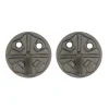 Nyckelskylt - Nationalromantik 57 mm antik