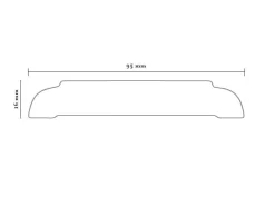 Provbit - Foder - Liksidigt 16 x 95 mm