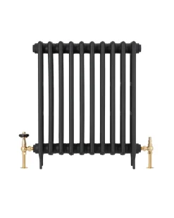 Radiatorventil termostat - Kensington mässing/trä