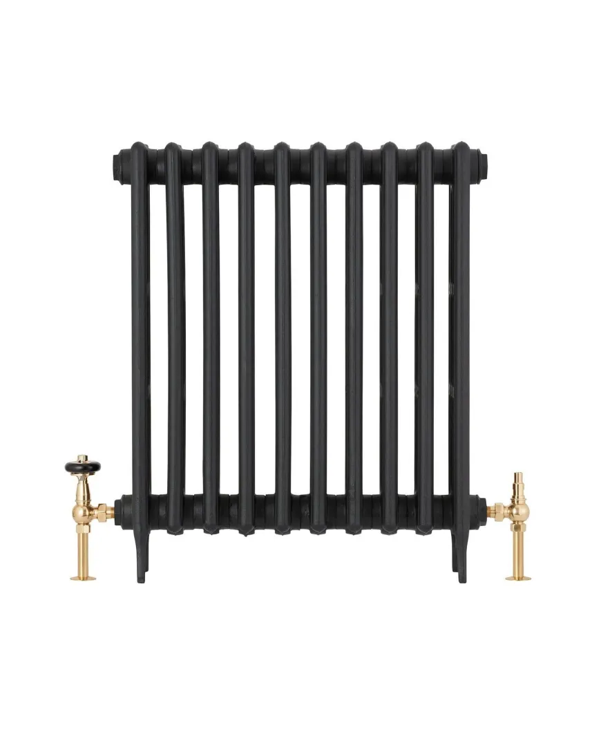Radiatorventil termostat - Kensington mässing/trä