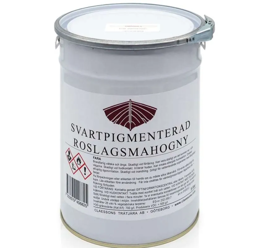 Roslagsmahogny Claessons - Svart