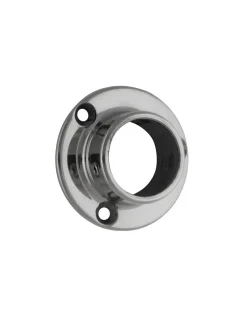 Rörhållare krom 25 mm - Väggfäste