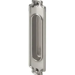 Skjutdörrshandtag - Linnéstaden nickel 160x37 mm