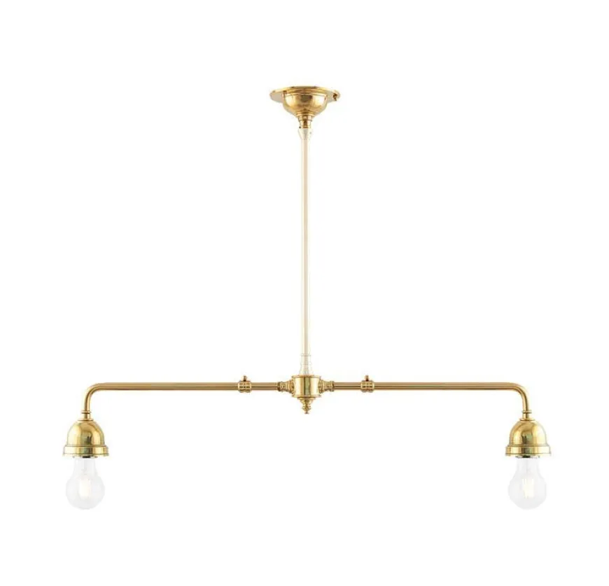 Spelbordslampa 60 (Mässing)- Inkl. takfäste
