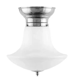 Taklampa - Frödingplafond 100 nickel, klottrattskärm