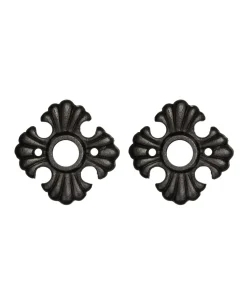 Tryckesbricka - Gjutjärn ornamenterad 72 mm