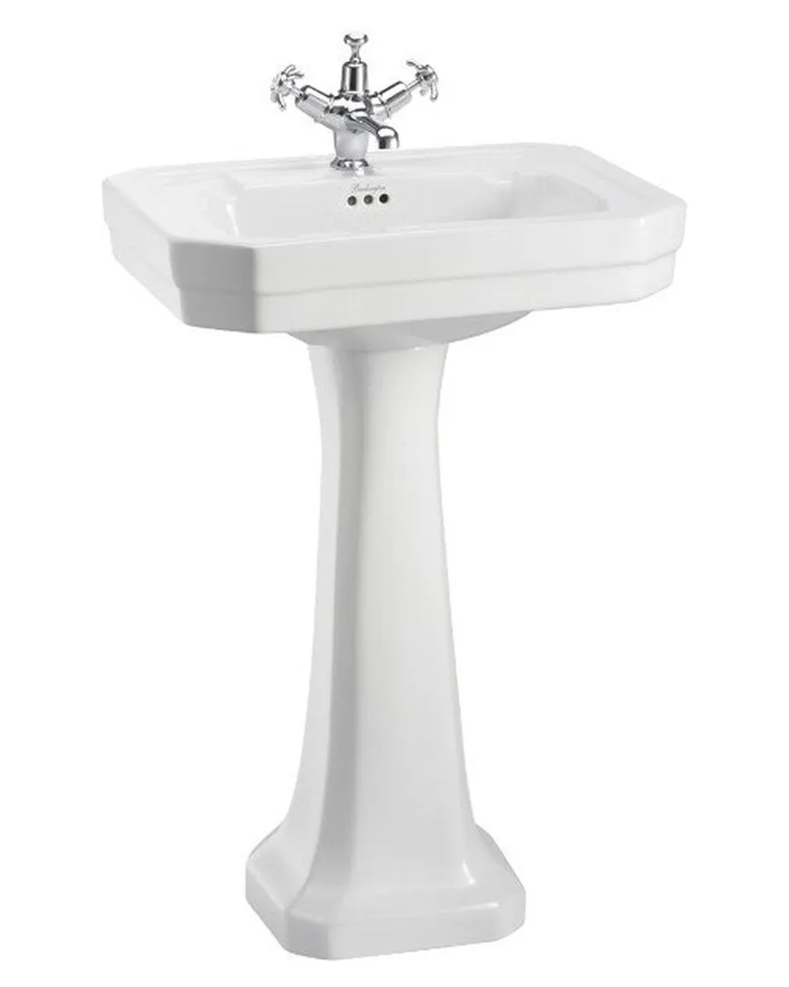 Tvättställ - Burlington Victorian 56 cm med piedestal