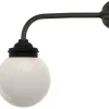 Utomhuslampa - Gårdslampa 90° lång böj
