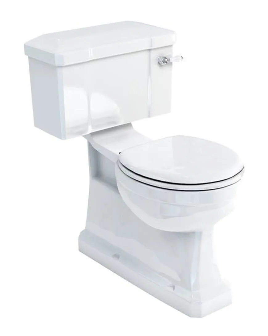WC - Burlington dolt S-lås, smal cistern