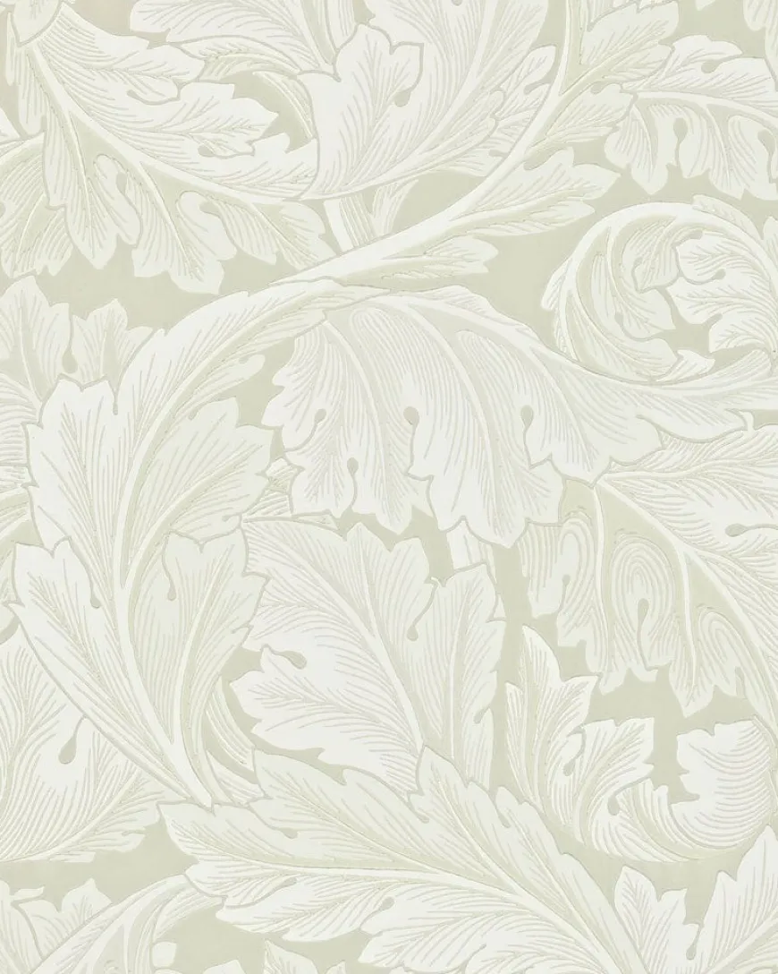 William Morris & Co. Tapet - Acanthus Chalk